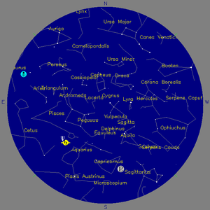 Sky Chart - click to enlarge