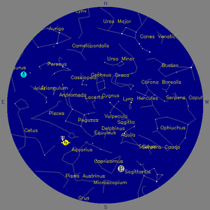 Sky Chart - click to enlarge