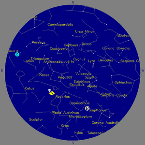 Sky Chart - click to enlarge