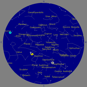 Sky Chart - click to enlarge