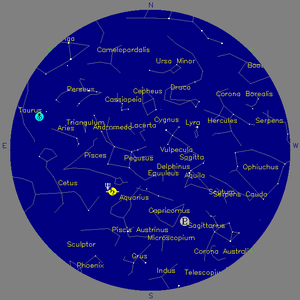 Sky Chart - click to enlarge