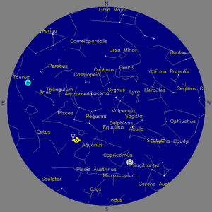 Sky Chart - click to enlarge