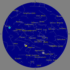 Sky Chart - click to enlarge