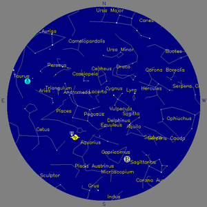 Sky Chart - click to enlarge