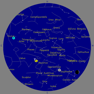 Sky Chart - click to enlarge