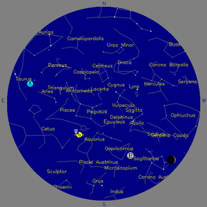 Sky Chart - click to enlarge