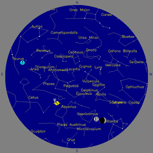 Sky Chart - click to enlarge