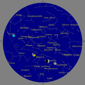 Sky Chart - click to enlarge