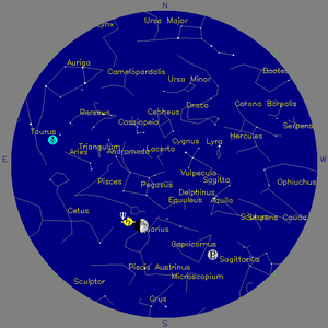 Sky Chart - click to enlarge