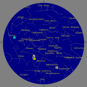 Sky Chart - click to enlarge