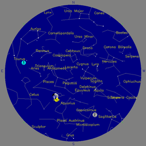 Sky Chart - click to enlarge