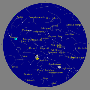 Sky Chart - click to enlarge