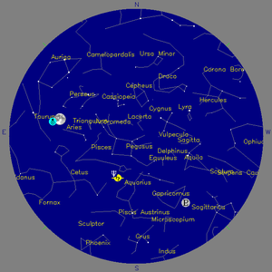 Sky Chart - click to enlarge