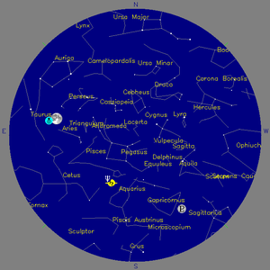 Sky Chart - click to enlarge