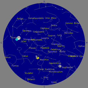 Sky Chart - click to enlarge