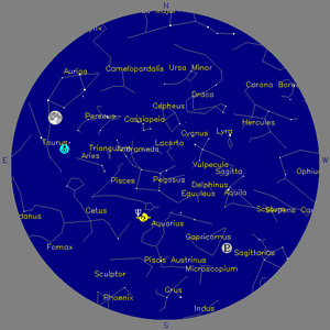 Sky Chart - click to enlarge