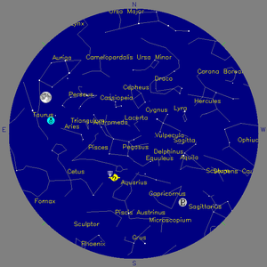 Sky Chart - click to enlarge