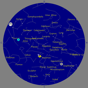 Sky Chart - click to enlarge