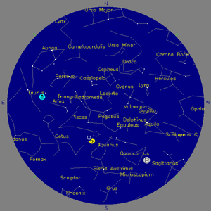 Sky Chart - click to enlarge