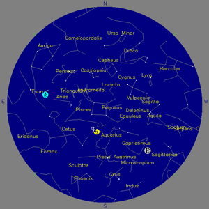 Sky Chart - click to enlarge