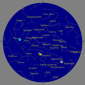 Sky Chart - click to enlarge