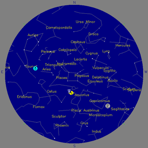 Sky Chart - click to enlarge