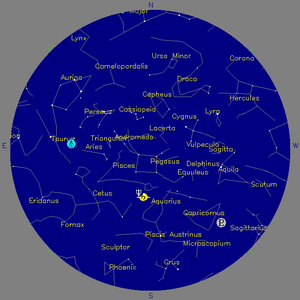 Sky Chart - click to enlarge