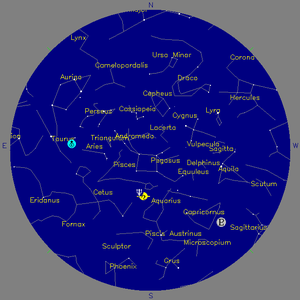 Sky Chart - click to enlarge