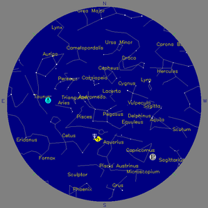 Sky Chart - click to enlarge