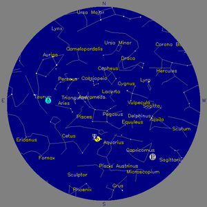 Sky Chart - click to enlarge