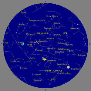 Sky Chart - click to enlarge