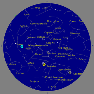 Sky Chart - click to enlarge