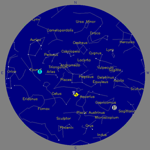 Sky Chart - click to enlarge