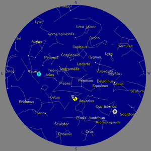 Sky Chart - click to enlarge