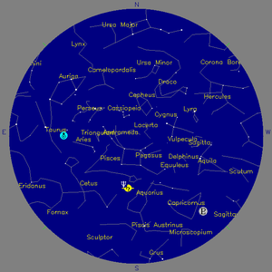 Sky Chart - click to enlarge