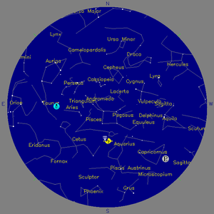 Sky Chart - click to enlarge