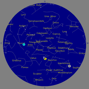 Sky Chart - click to enlarge