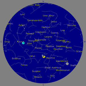 Sky Chart - click to enlarge