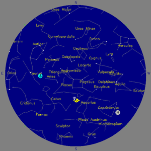 Sky Chart - click to enlarge