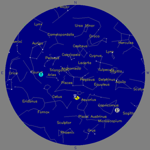 Sky Chart - click to enlarge