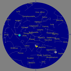 Sky Chart - click to enlarge