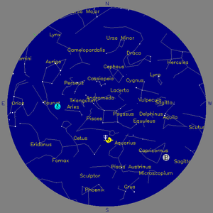 Sky Chart - click to enlarge