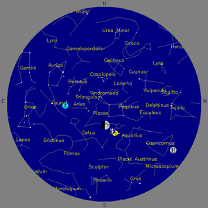 Sky Chart - click to enlarge