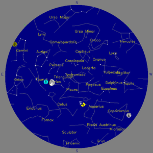 Sky Chart - click to enlarge