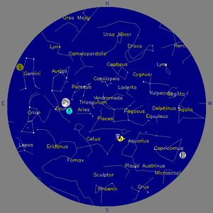 Sky Chart - click to enlarge