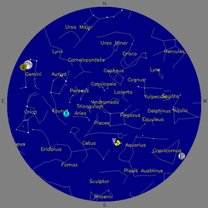 Sky Chart - click to enlarge
