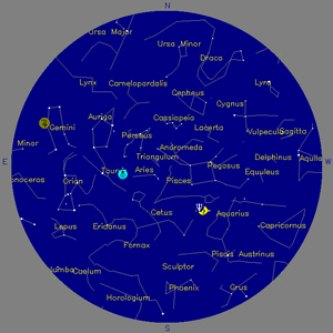 Sky Chart - click to enlarge