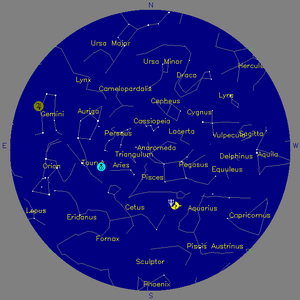 Sky Chart - click to enlarge