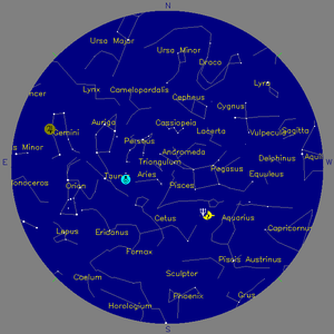 Sky Chart - click to enlarge