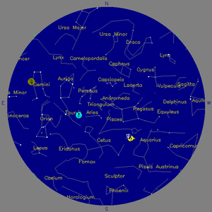 Sky Chart - click to enlarge